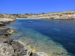 Cala Madonna a Lampedusa